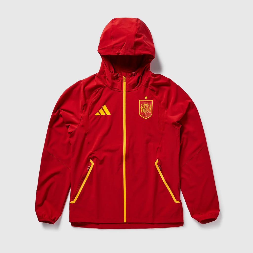 2026 New Spain World Cup Red Full‑Zip Track Jacket Soccer Jersey Set