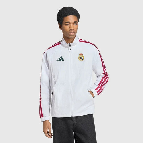 adidas Real Madrid 26/27 Anthem Home Jacket