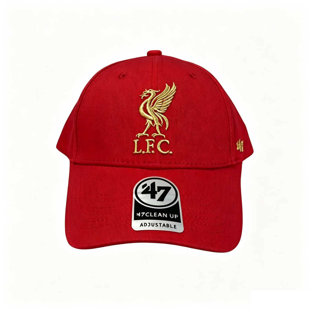 Liverpool Cap - Red (Gold Logo)