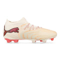 Puma Future 9 Ultimate FG Firm Ground Soccer Cleats- Sugared Almond/ White/ Ultra Red/ Black