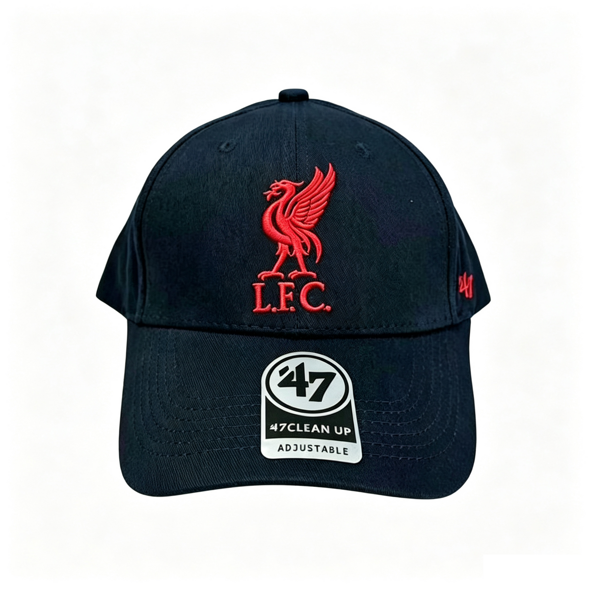 Liverpool Cap - Navy Blue (Red Logo)