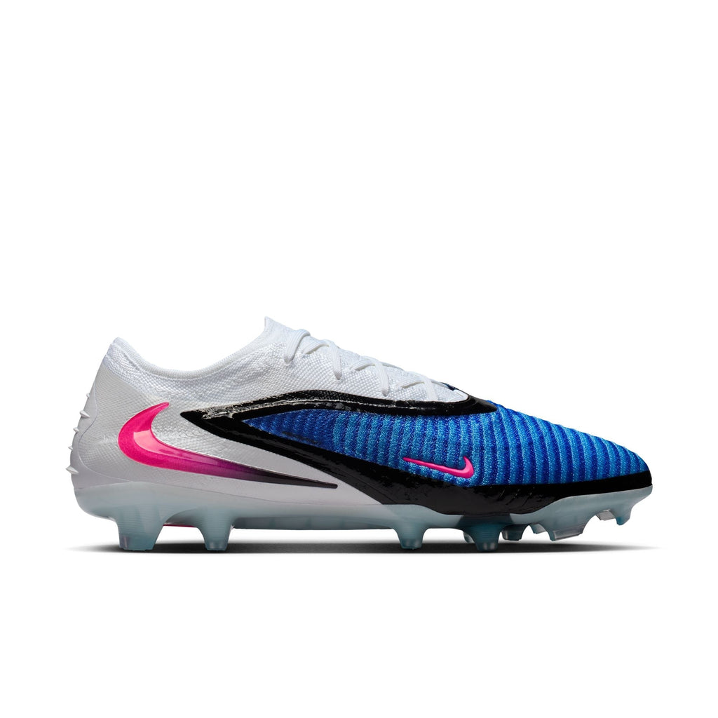 Nike Phantom 6 Low Elite FG Firm Ground Soccer Cleat -Racer Blue/Pink Blast/White