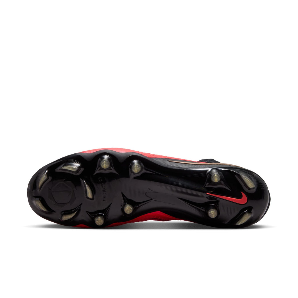 Nike Phantom 6 High Elite FG Firm Ground Soccer Cleats - Bright Crimson/Blur Black