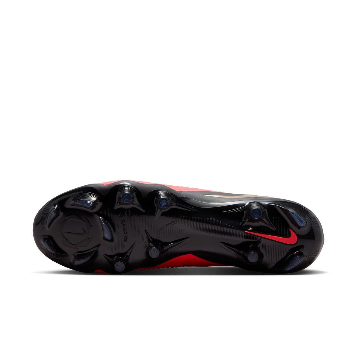 Nike Phantom 6 Low Pro FG Firm Ground Soccer Cleats -Bright Crimson/Blur Black