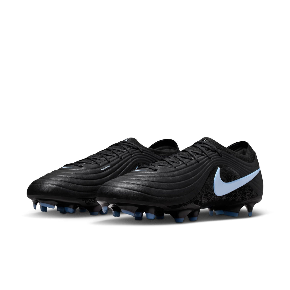Nike Tiempo Maestro Elite FG Firm Ground Soccer Cleats- Black/Ice Blue