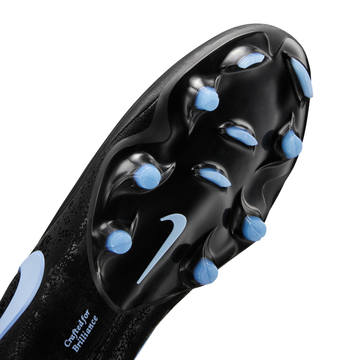 Nike Tiempo Maestro Elite FG Firm Ground Soccer Cleats- Black/Ice Blue