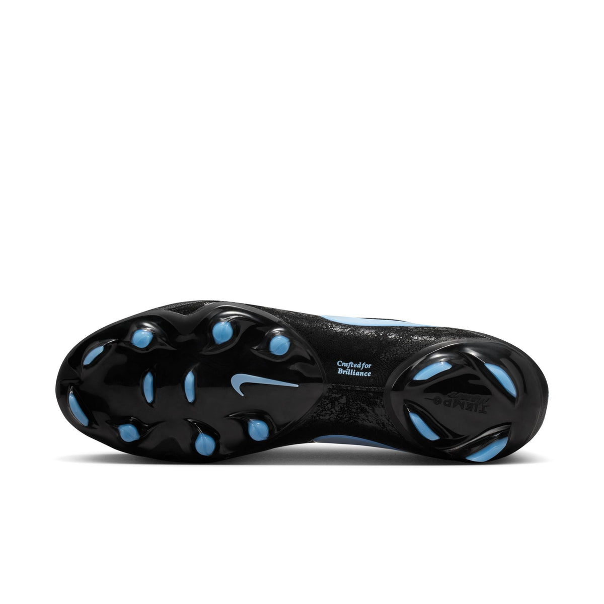 Nike Tiempo Maestro Elite FG Firm Ground Soccer Cleats- Black/Ice Blue