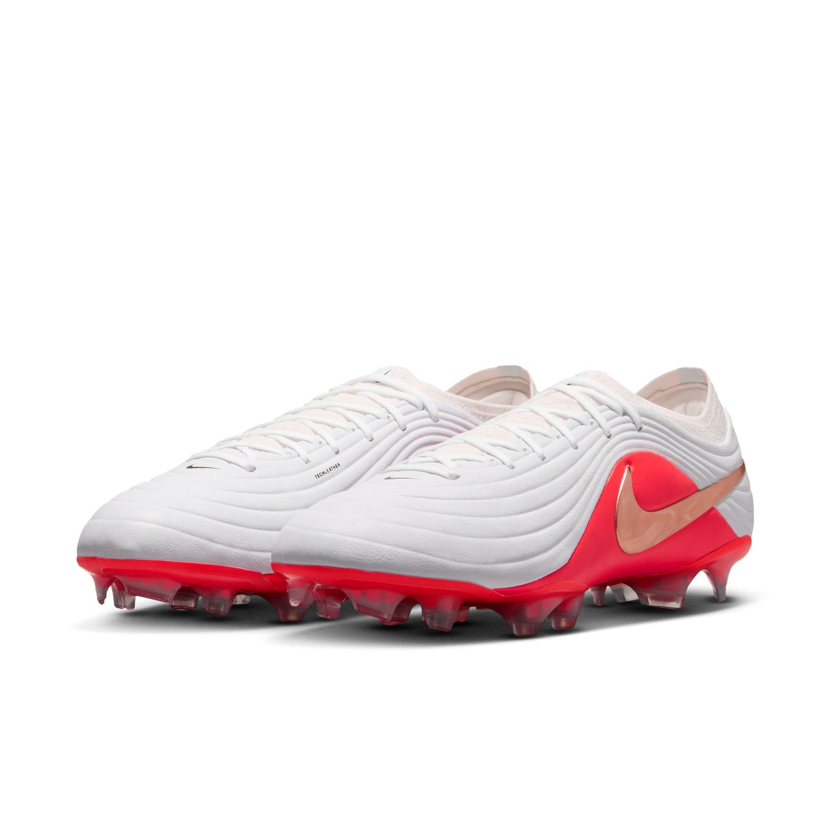 Nike Tiempo Maestro Elite FG Firm Ground Soccer Cleats- White/Bright Crimson/Blur