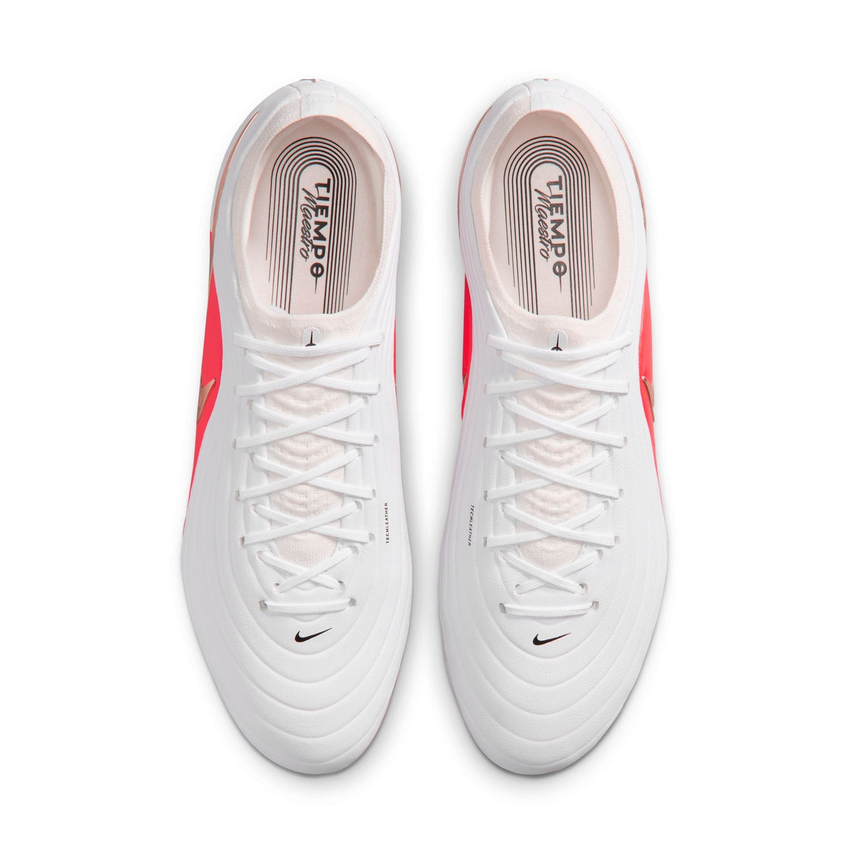 Nike Tiempo Maestro Elite FG Firm Ground Soccer Cleats- White/Bright Crimson/Blur
