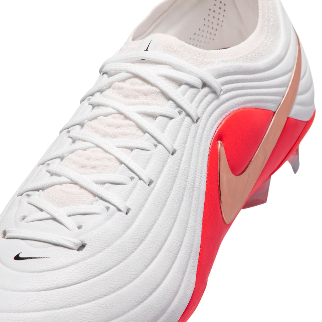 Nike Tiempo Maestro Elite FG Firm Ground Soccer Cleats- White/Bright Crimson/Blur