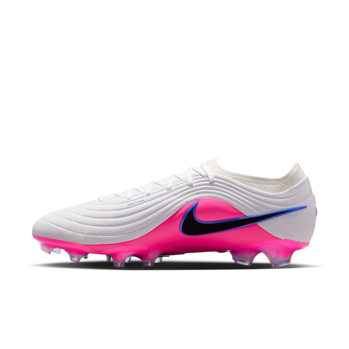 Nike Tiempo Maestro Elite FG Firm Ground Soccer Cleats- White/Black/Racer Blue/Pink Blast