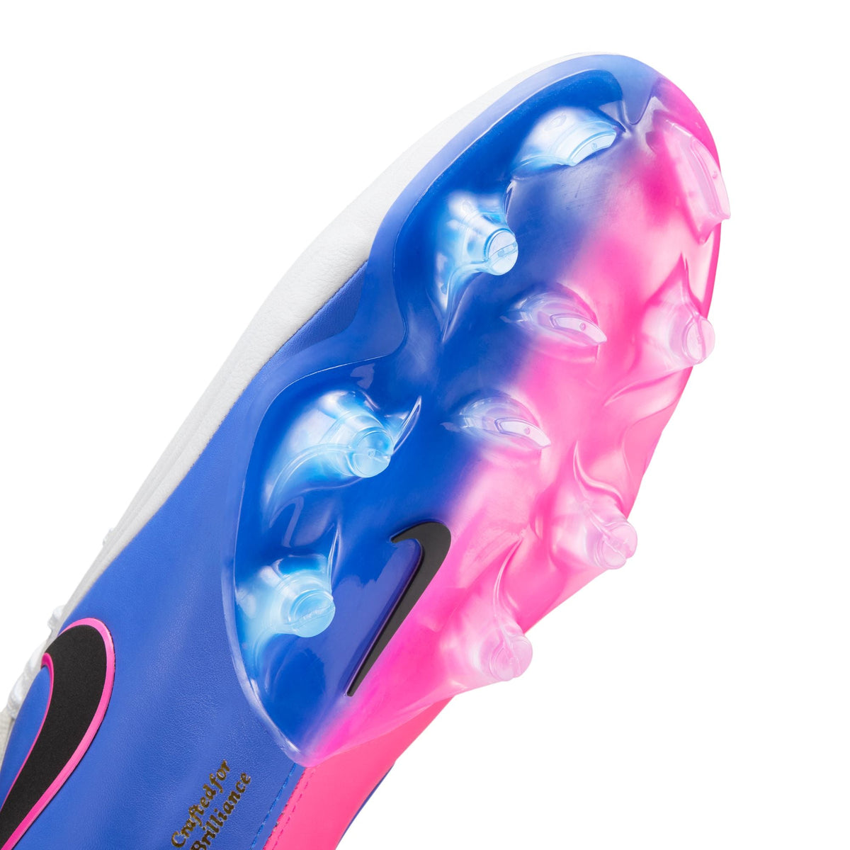 Nike Tiempo Maestro Elite FG Firm Ground Soccer Cleats- White/Black/Racer Blue/Pink Blast