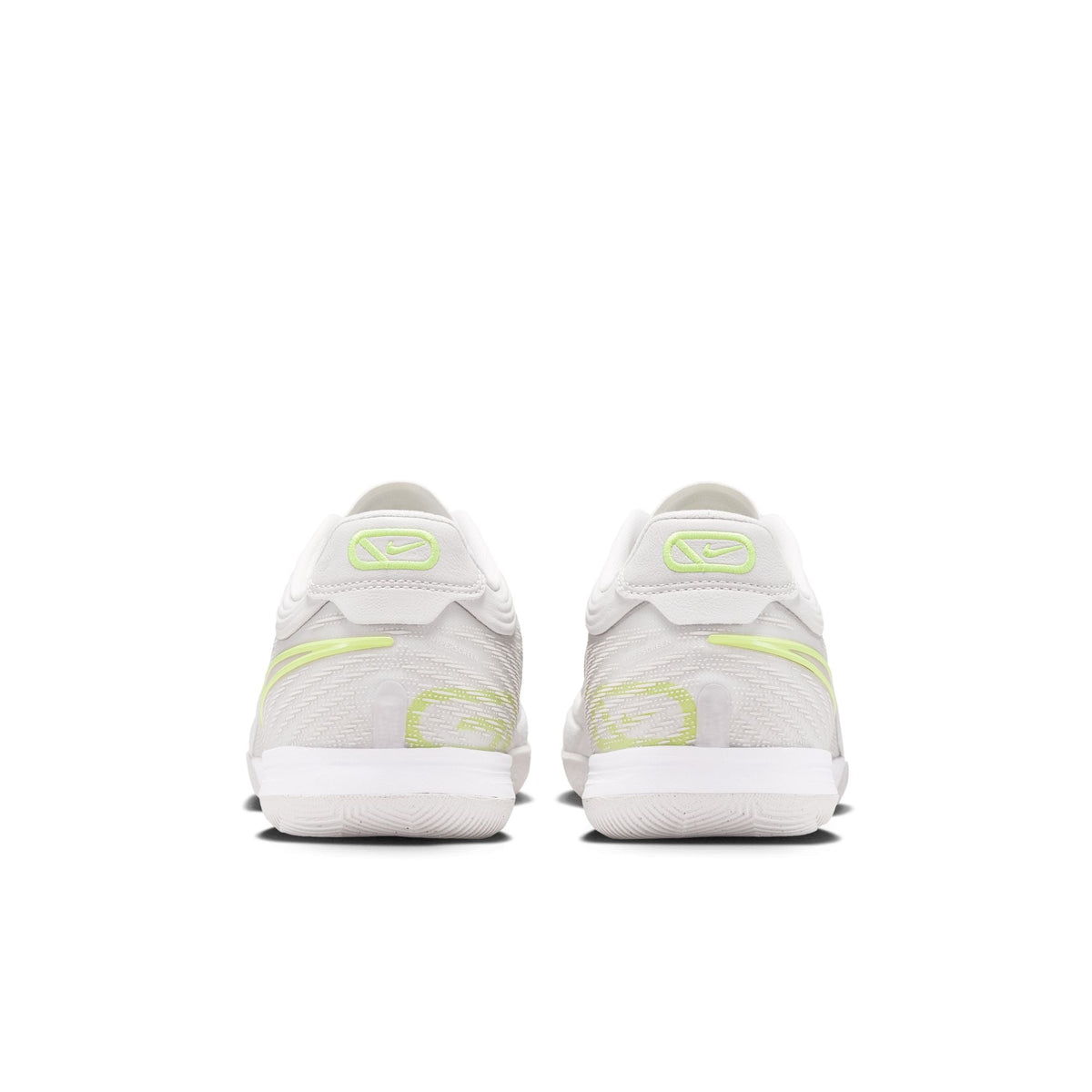 Nike Tiempo Reactgato IN Indoor/Court Low-Top Soccer Shoes - Vast Grey/Moon Particle/Lemon Venom