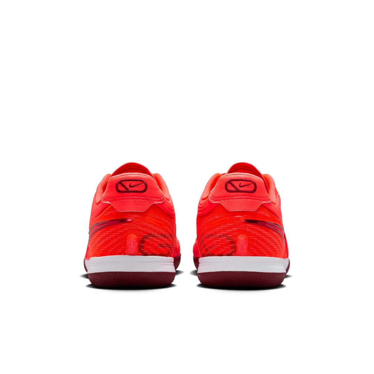 Nike Tiempo Reactgato IN Indoor/Court Low-Top Soccer Shoes -Bright Crimson/Team Red