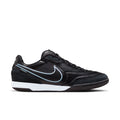Nike Tiempo Streetgato IN Indoor/Court Low-Top Soccer Shoes-  Black/Obsidian/Ice Blue