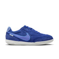 Nike Tiempo Streetgato PRM IN Indoor/Court Low-Top Soccer Shoes- Deep Royal Blue/Polar Blue Crystal