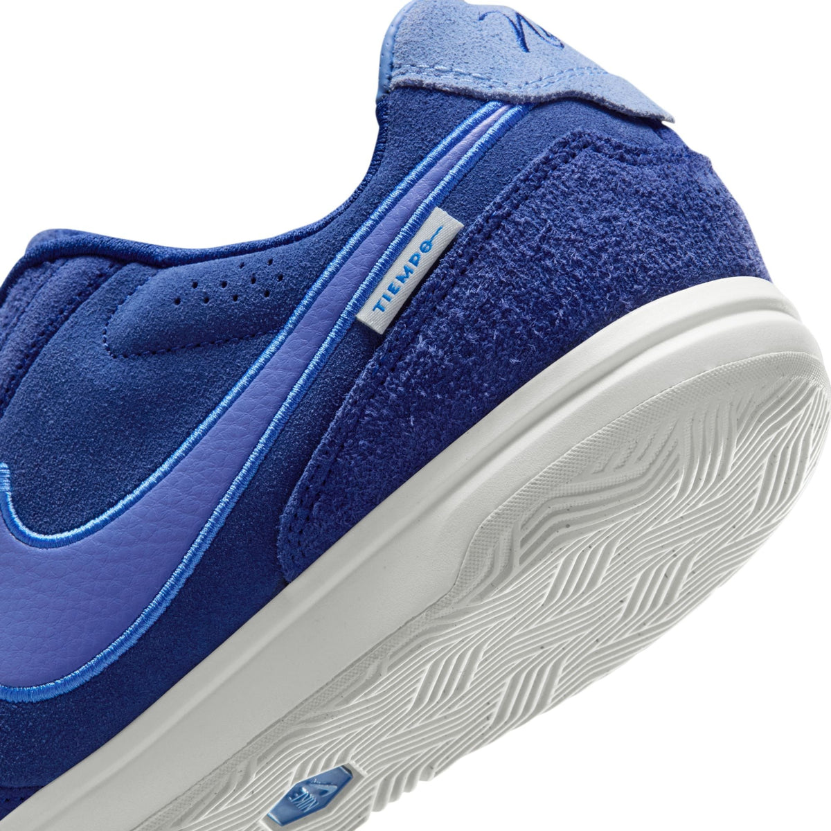 Nike Tiempo Streetgato PRM IN Indoor/Court Low-Top Soccer Shoes- Deep Royal Blue/Polar Blue Crystal
