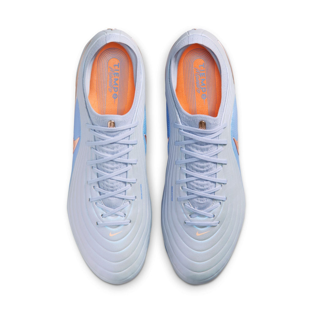 Nike Tiempo Maestro Elite LV8 FG Firm Ground Soccer Cleats-  Ghost/Crimson Tint/Royal Pulse