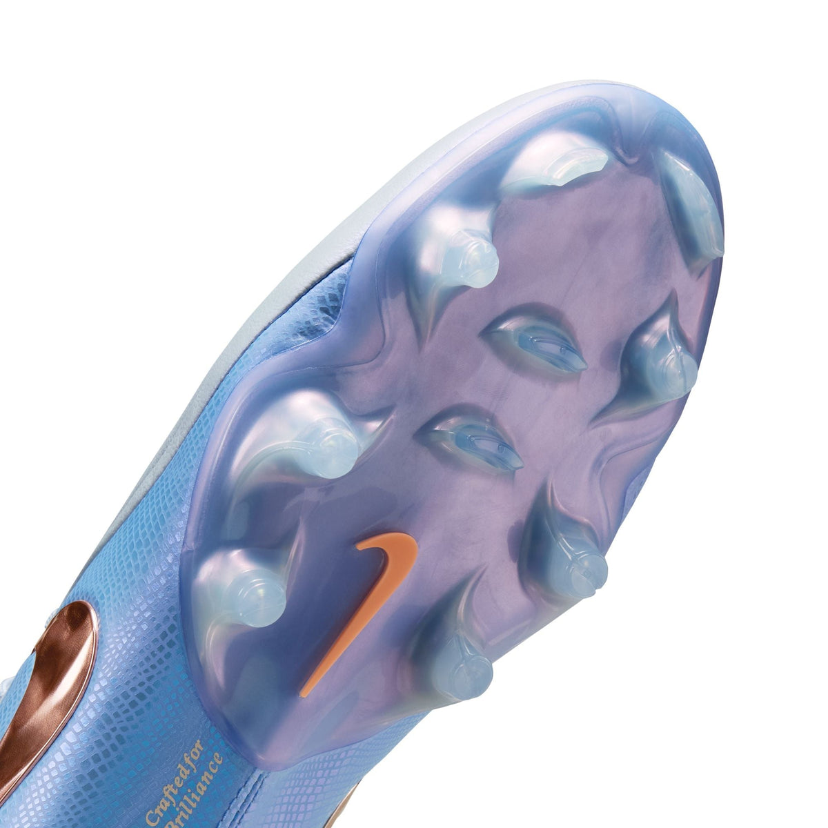 Nike Tiempo Maestro Elite LV8 FG Firm Ground Soccer Cleats-  Ghost/Crimson Tint/Royal Pulse