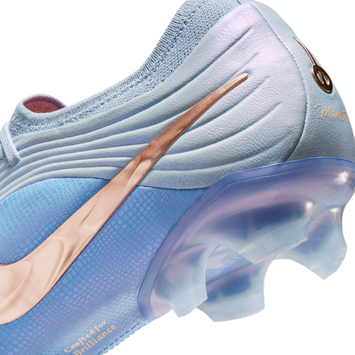 Nike Tiempo Maestro Elite LV8 FG Firm Ground Soccer Cleats-  Ghost/Crimson Tint/Royal Pulse