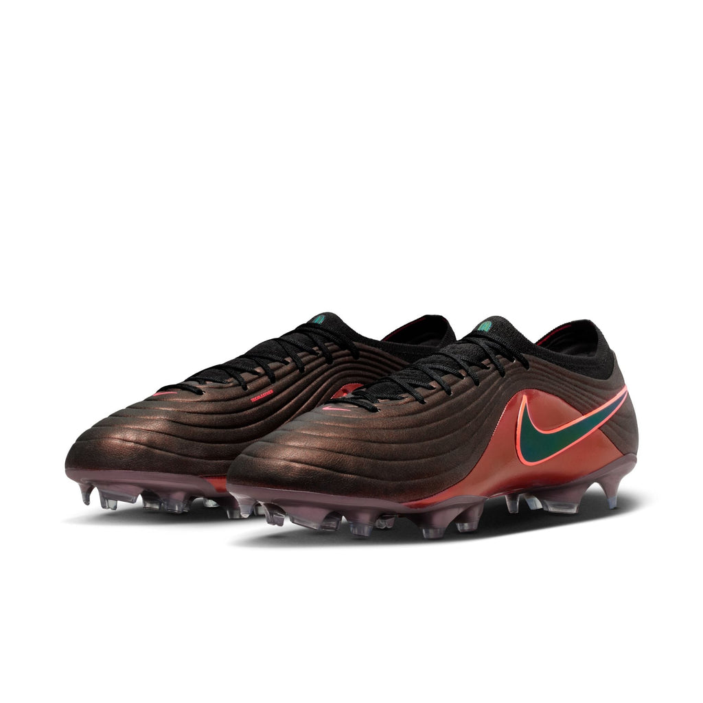 Nike Tiempo Maestro Elite LV8 FG Firm Ground Soccer Cleats-  Black/Laser Orange/Hyper Crimson