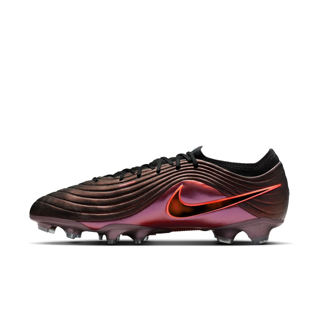 Nike Tiempo Maestro Elite LV8 FG Firm Ground Soccer Cleats-  Black/Laser Orange/Hyper Crimson