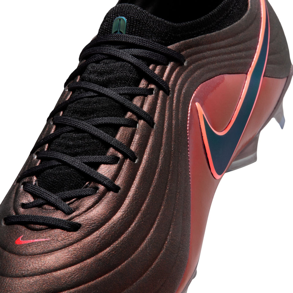 Nike Tiempo Maestro Elite LV8 FG Firm Ground Soccer Cleats-  Black/Laser Orange/Hyper Crimson
