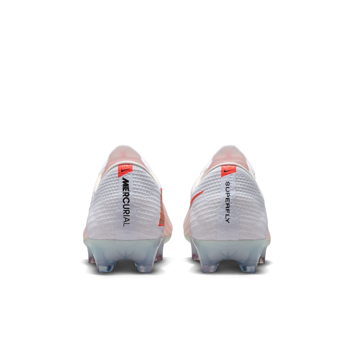 Nike Air Zoom Mercurial Superfly 11 Elite FG Firm-Ground Low-Top Soccer Cleats- White/Blur/ Bright Crimson