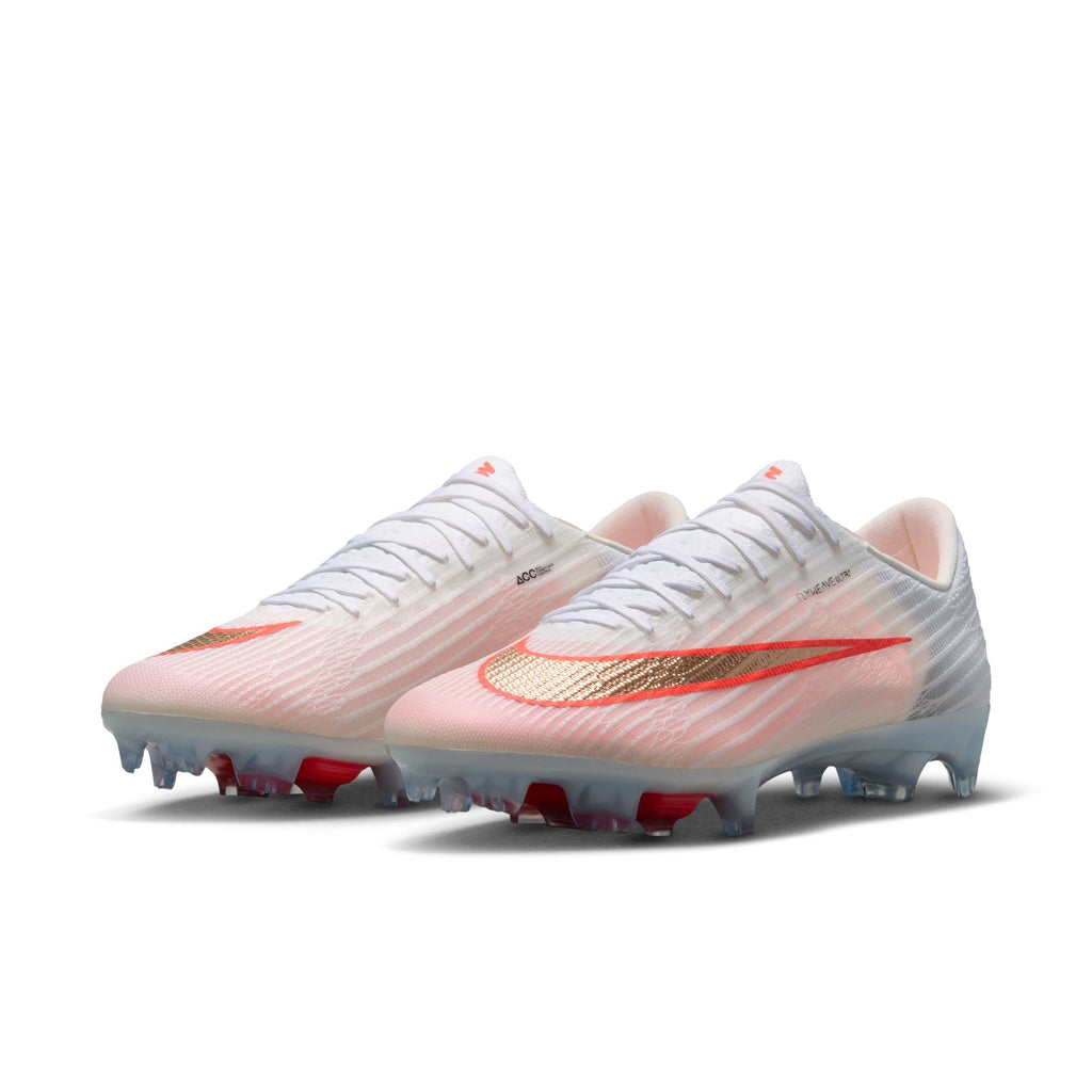 Nike Air Zoom Mercurial Superfly 11 Elite FG Firm-Ground Low-Top Soccer Cleats- White/Blur/ Bright Crimson