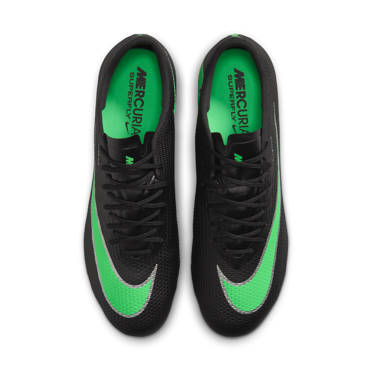 Nike Mercurial Superfly 11 Pro FG- BLACK/ILLUSION GREEN-BLACK