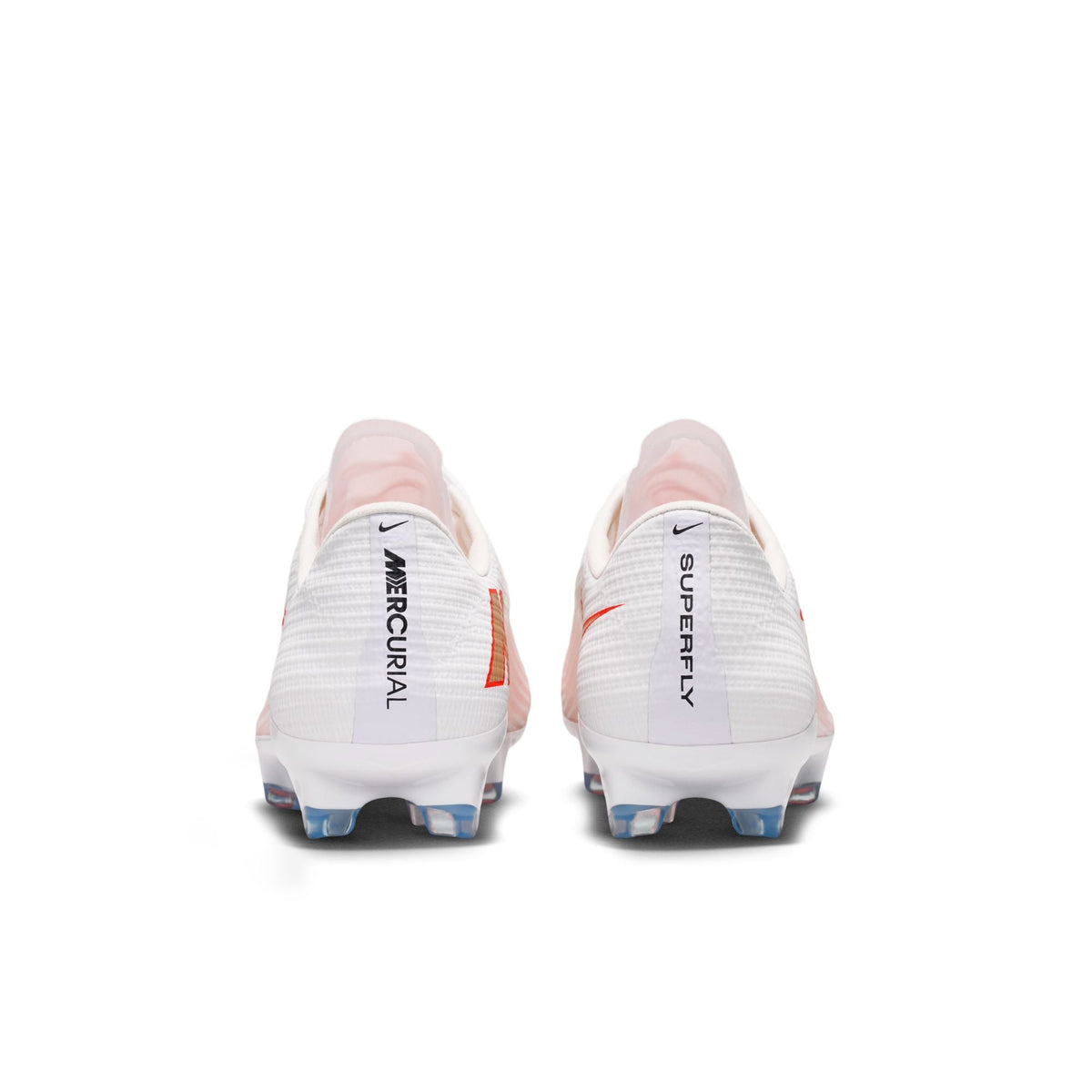 Nike Mercurial Superfly 11 Pro FG Firm-Ground Low-Top Soccer Cleats- White/Blur/ Bright Crimson