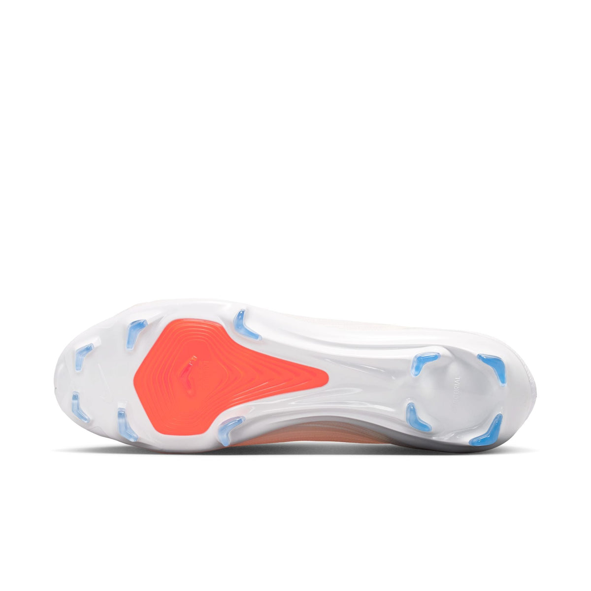 Nike Mercurial Superfly 11 Pro FG Firm-Ground Low-Top Soccer Cleats- White/Blur/ Bright Crimson