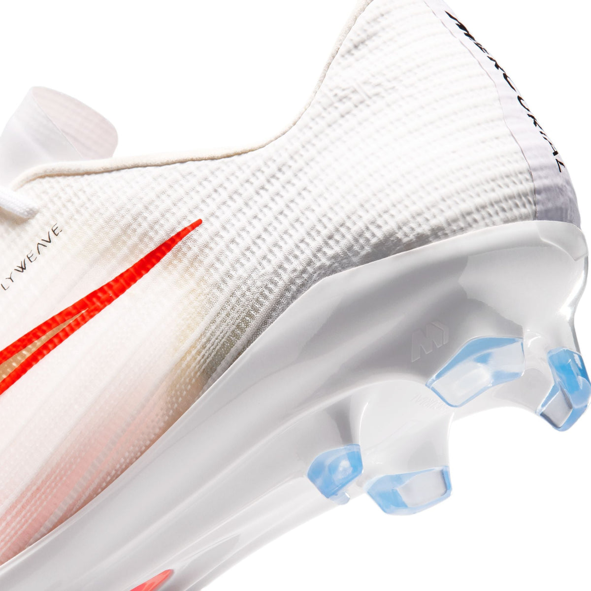Nike Mercurial Superfly 11 Pro FG Firm-Ground Low-Top Soccer Cleats- White/Blur/ Bright Crimson