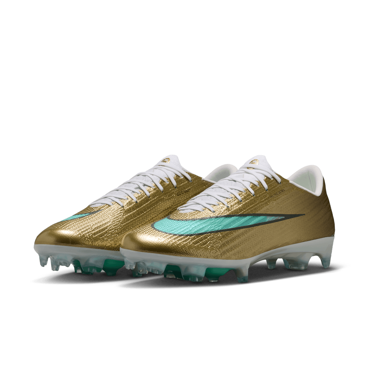 Nike Mercurial Superfly 11 Elite "Kylian Mbappé"/ FG- Metallic Gold/Green Glow