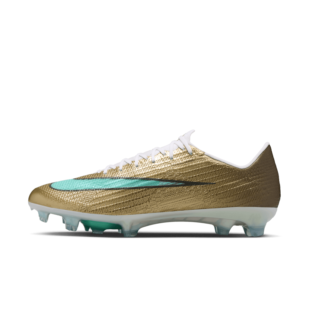 Nike Mercurial Superfly 11 Elite "Kylian Mbappé"/ FG- Metallic Gold/Green Glow