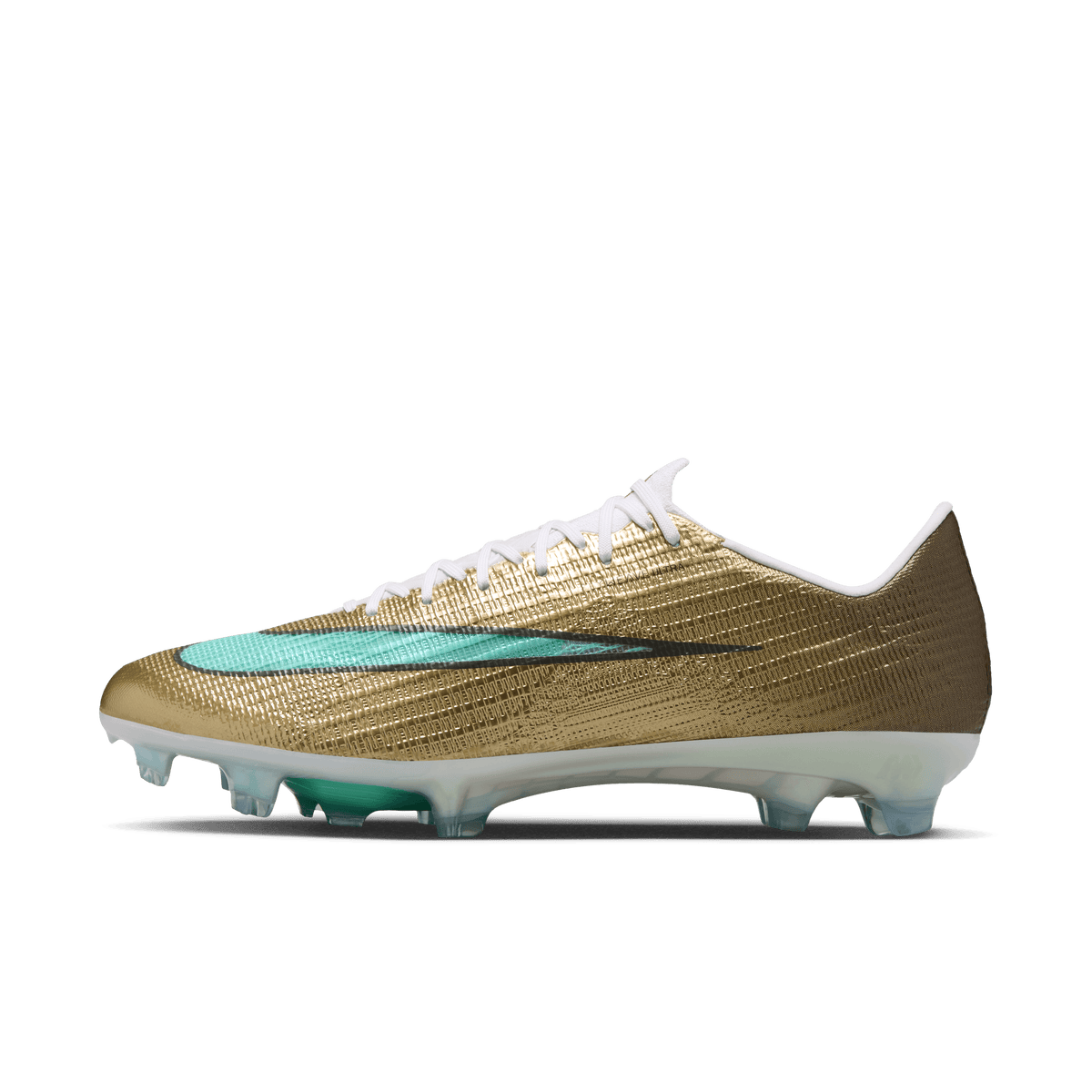Nike Mercurial Superfly 11 Elite "Kylian Mbappé"/ FG- Metallic Gold/Green Glow