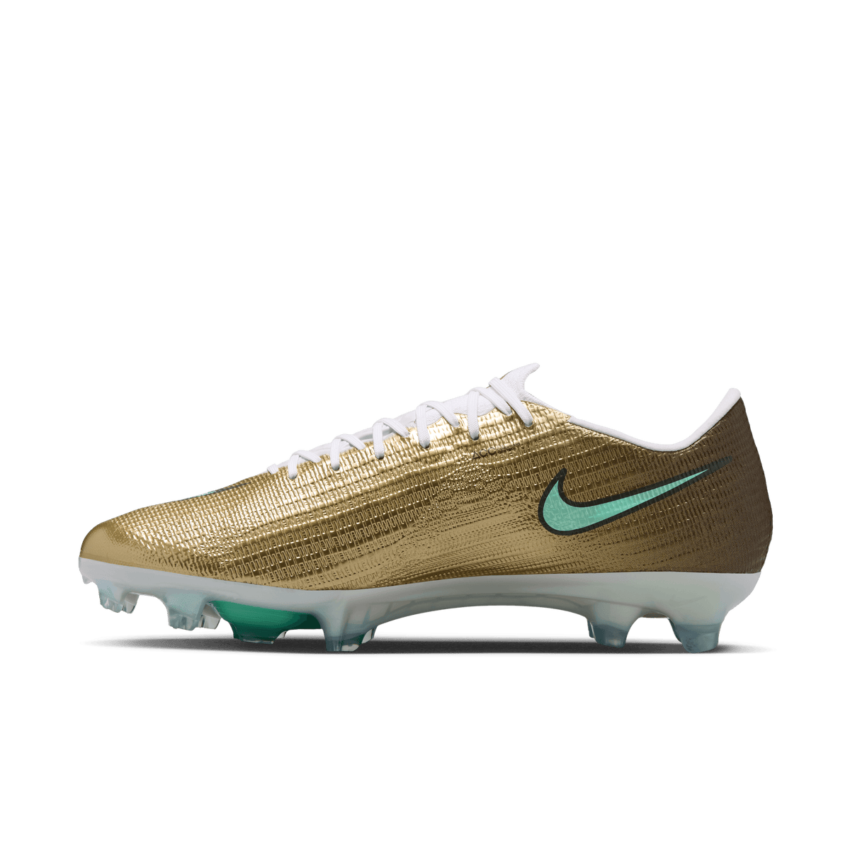 Nike Mercurial Superfly 11 Elite "Kylian Mbappé"/ FG- Metallic Gold/Green Glow