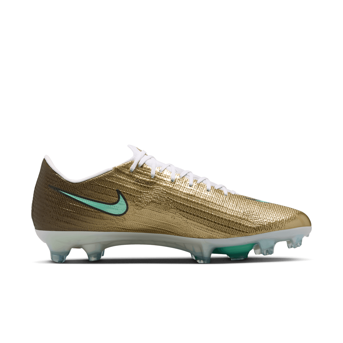 Nike Mercurial Superfly 11 Elite "Kylian Mbappé"/ FG- Metallic Gold/Green Glow