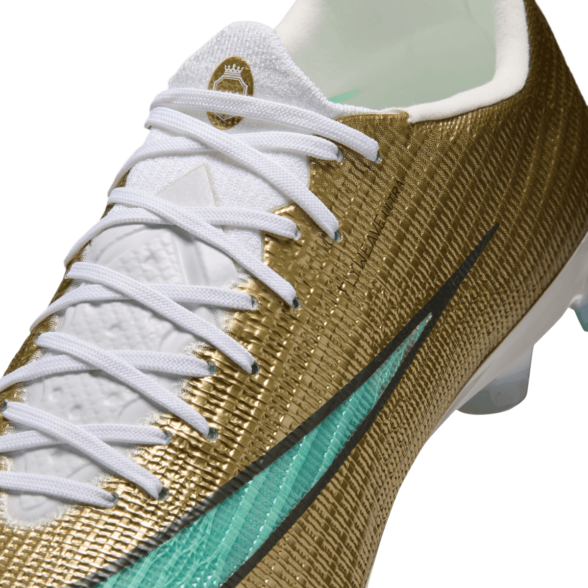 Nike Mercurial Superfly 11 Elite "Kylian Mbappé"/ FG- Metallic Gold/Green Glow
