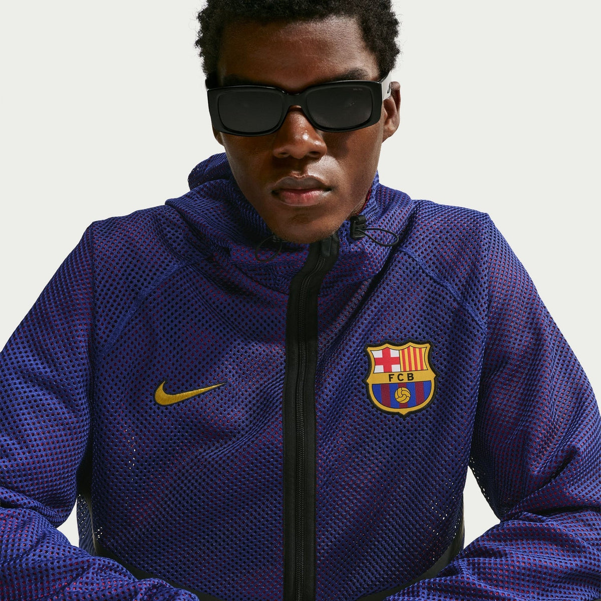 Nike FC Barcelona Men's Nike Dri-FIT Soccer Anthem Jacket