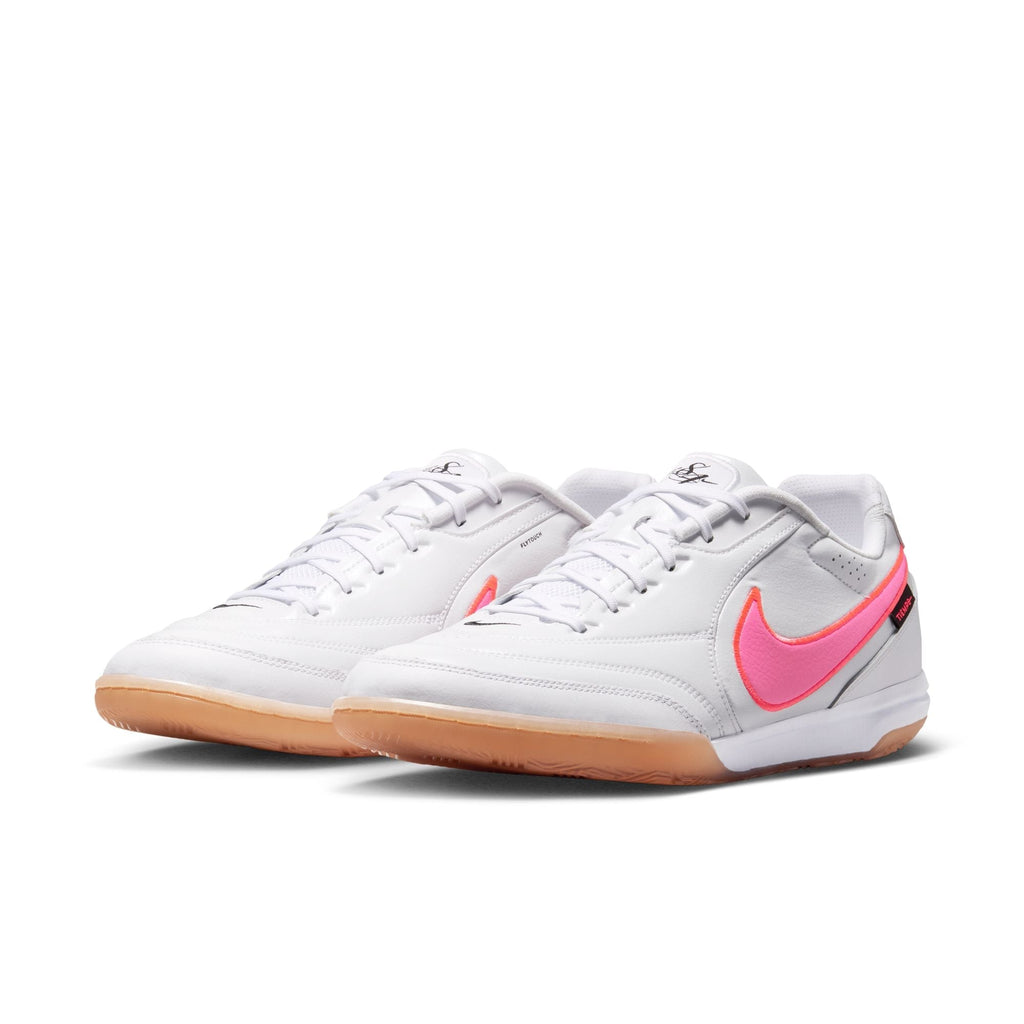Nike Tiempo Streetgato PRM IN Indoor/Court Low-Top Soccer Shoes- Multi-Color/Black