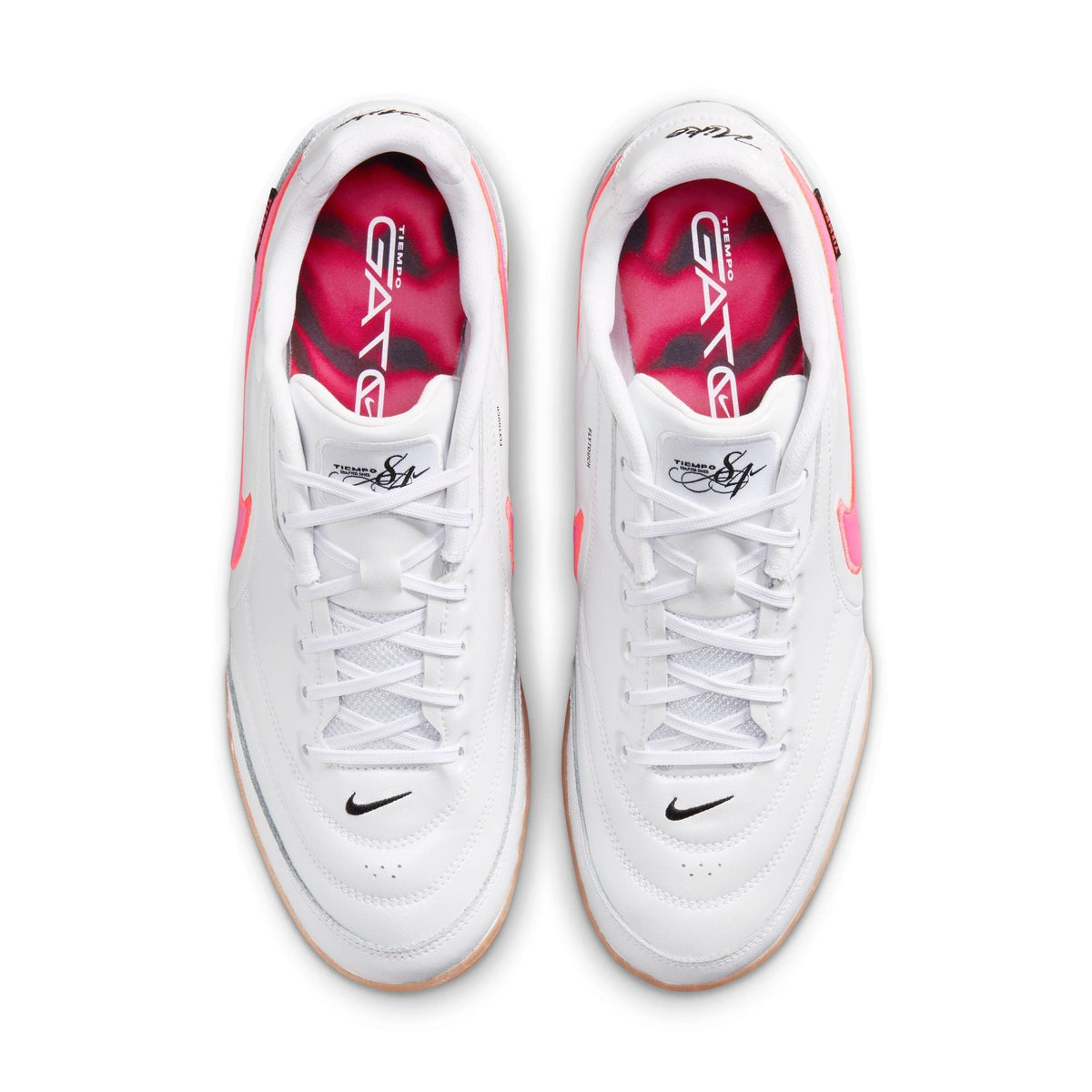Nike Tiempo Streetgato PRM IN Indoor/Court Low-Top Soccer Shoes- Multi-Color/Black