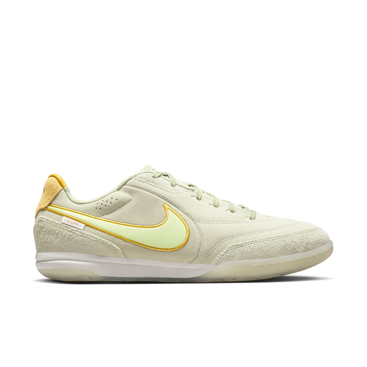 Nike Tiempo Streetgato LE Indoor Soccer Shoes-  Olive Aura/Light Liquid Lime