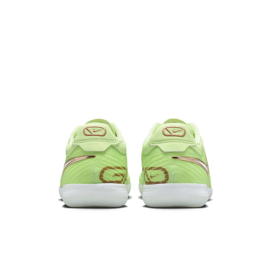 Nike Tiempo Reactgato LE IN Indoor/Court Low-Top Soccer Shoes - Light Liquid Lime/White