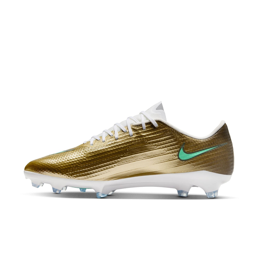 Nike Mercurial Superfly 11 Pro "Kylian Mbappé" FG Firm-Ground Low-Top Soccer Cleats- Metallic Gold/Green Glow