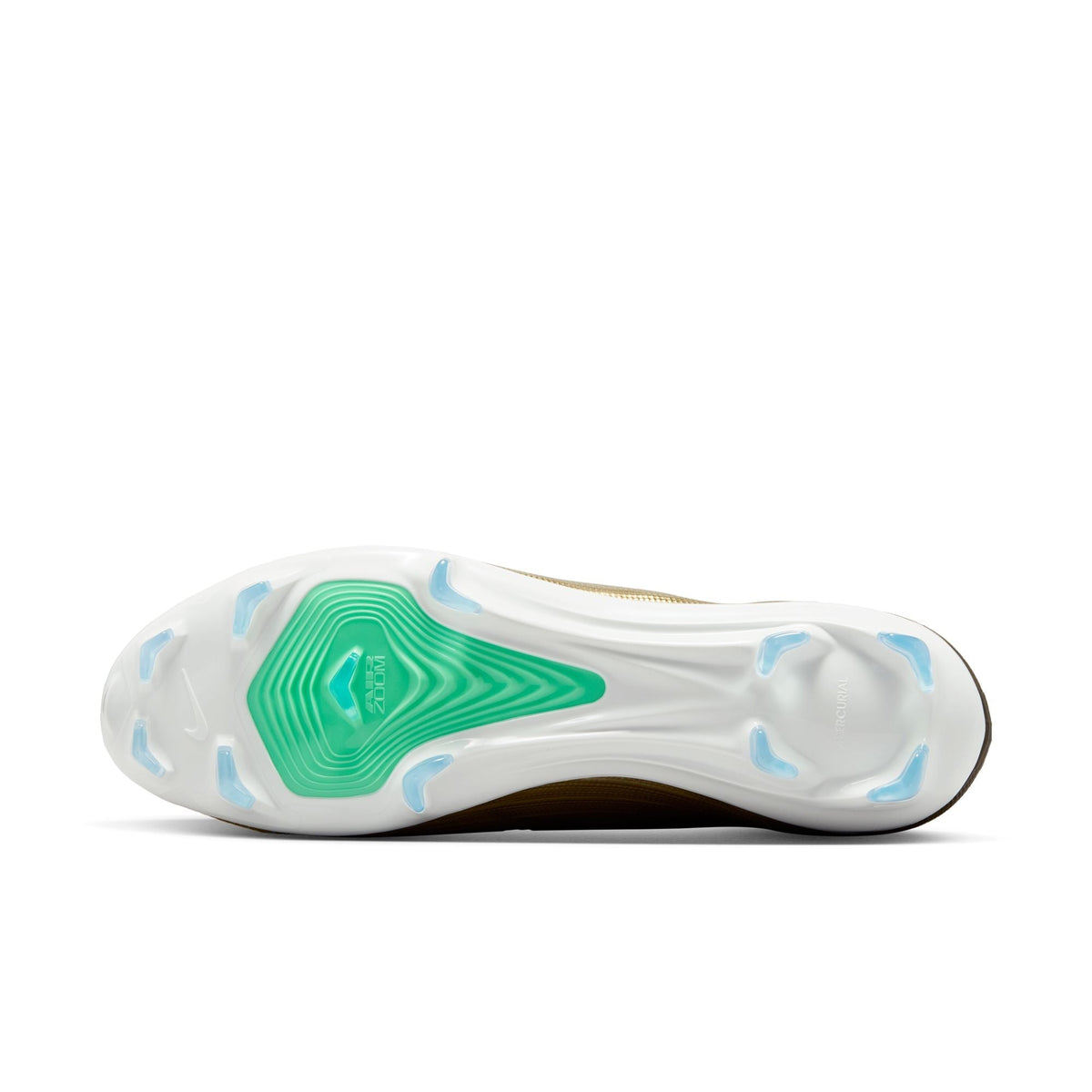 Nike Mercurial Superfly 11 Pro "Kylian Mbappé" FG Firm-Ground Low-Top Soccer Cleats- Metallic Gold/Green Glow