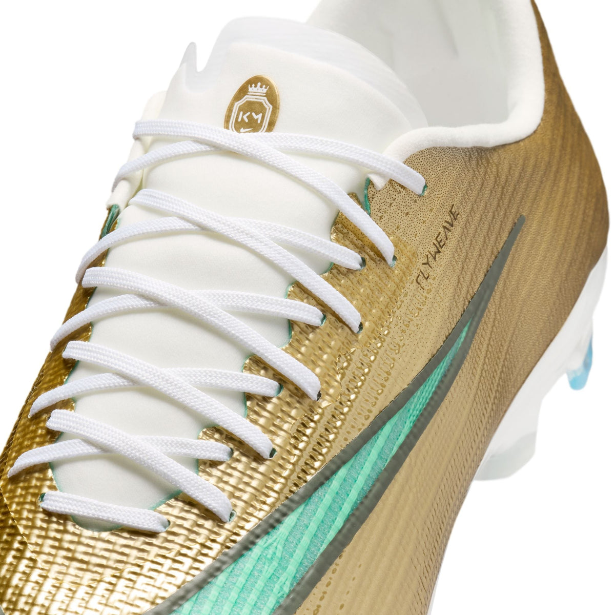 Nike Mercurial Superfly 11 Pro "Kylian Mbappé" FG Firm-Ground Low-Top Soccer Cleats- Metallic Gold/Green Glow