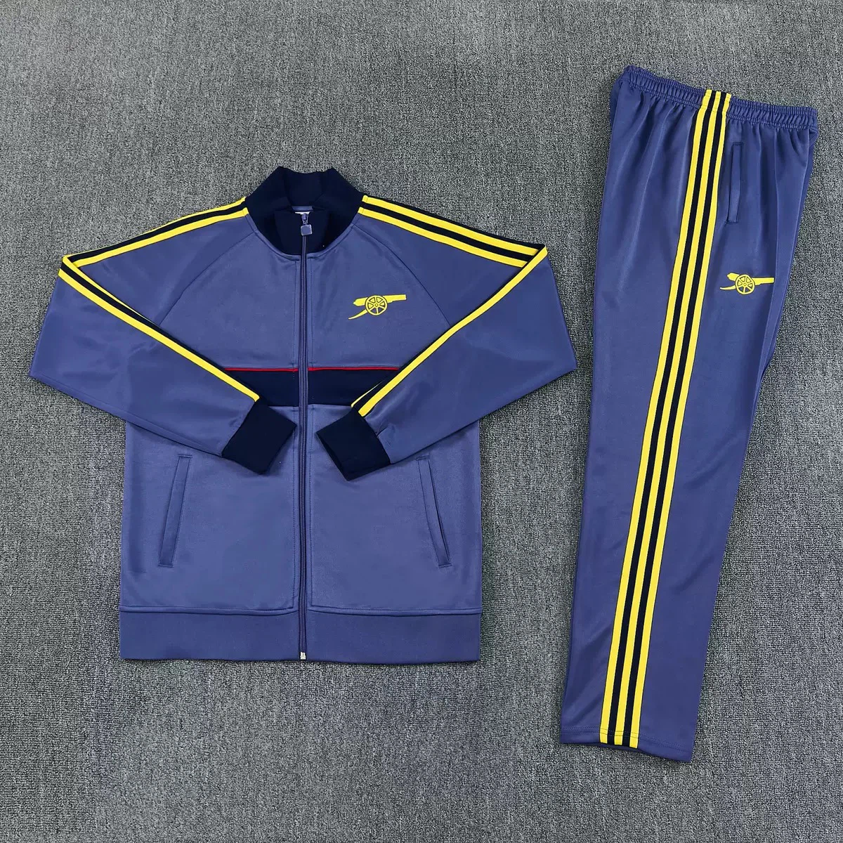 Arsenal Full‑Zip Soccer Tracksuit Set