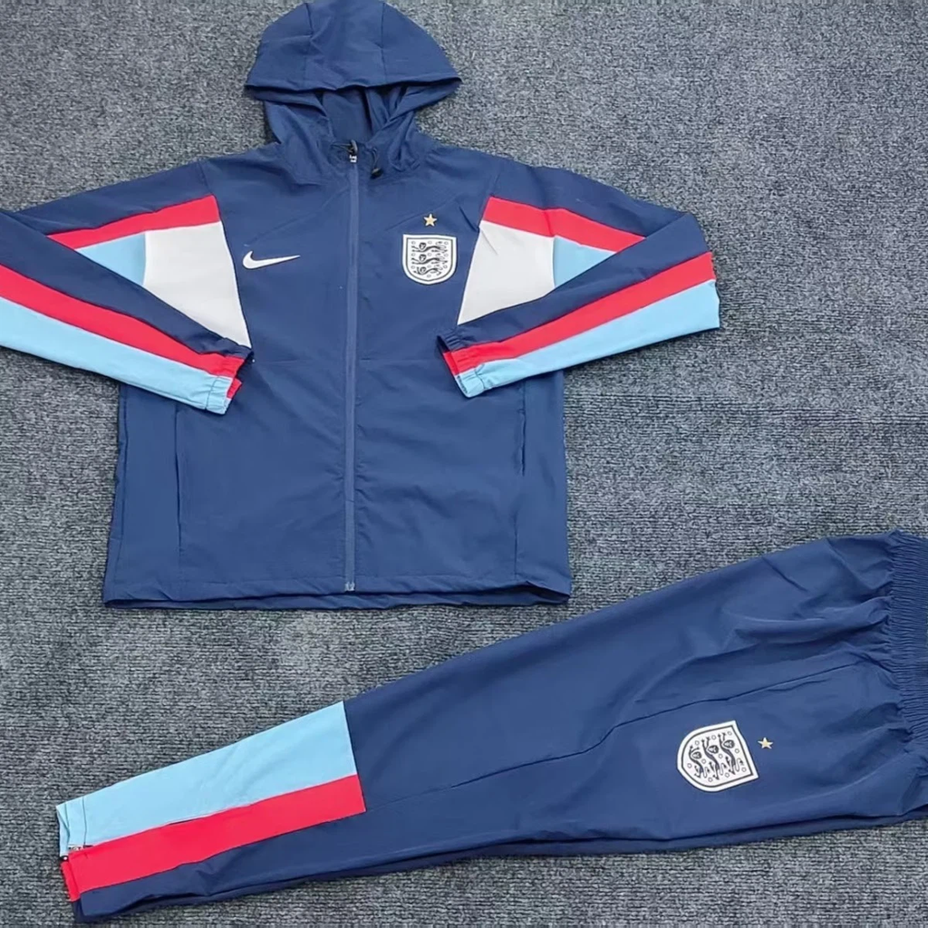 England 2026 Windbreaker Soccer Training Set
