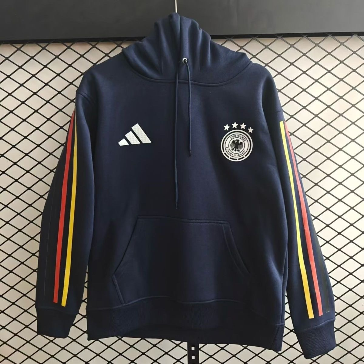 Germany National Team Soccer Hoodie Navy